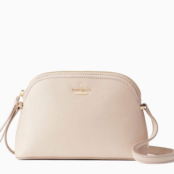 kate spade Handbags - Kate Spade ♠️ NWT Cream Leather Crossbody Bag